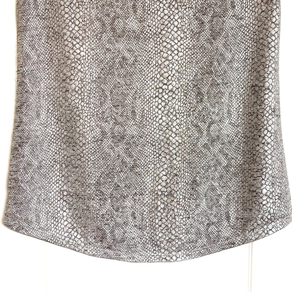 WHBM metallic snake print t-shirt size XS - Picture 4 of 7
